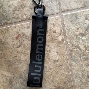 lululemon never lost keychain